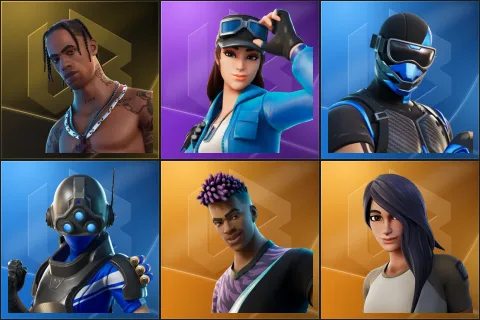Travis Scott, Cloud Striker, Fixer, Trilogy, Fade, Gear Specialist Maya