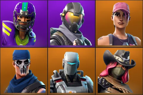 Blitz, Rogue Agent, Rose Team Leader, Warpaint, A.I.M., Calamity
