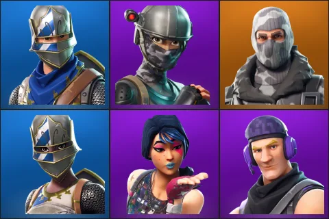 Blue Squire, Elite Agent, Havoc, Royale Knight, Sparkle Specialist, Sub Commander