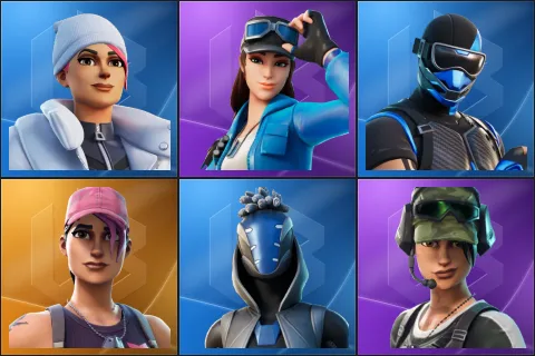 Blizzard Bomber, Cloud Striker, Fixer, Rose Team Leader, Sultura, Trailblazer