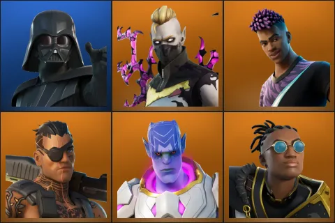 Darth Vader, Driftwalker, Fade, Joey, Kymera, Malik