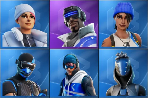 Blizzard Bomber, Blue Striker, Blue Team Leader, Fixer, Point Patroller, Sultura