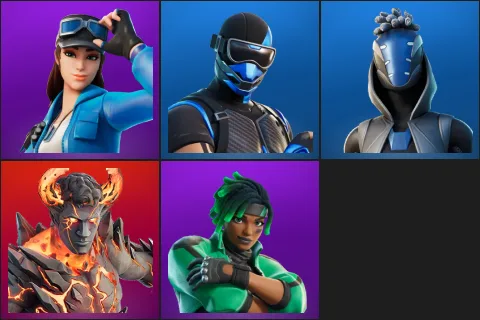 Cloud Striker, Fixer, Sultura, Heartbreak Ranger, Sage