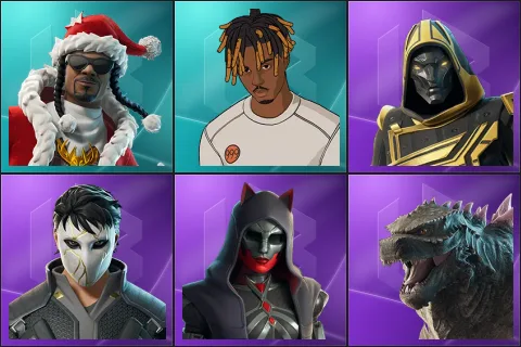 Santa Dogg, Slayer Juice WRLD, Blitz Knight, Daigo, Felina, Godzilla Evolved