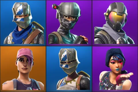 Blue Squire, Elite Agent, Rogue Agent, Rose Team Leader, Royale Knight, Sparkle Specialist