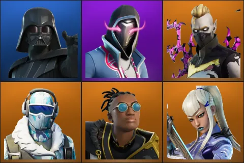 Darth Vader, Xander, Driftwalker, Frostbite, Malik, Mizuki
