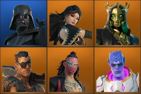 Darth Vader, Era, Hades, Joey, Kado Thorne, Kymera