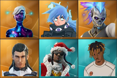 Galaxy Scout, Nezumi, Renzo the Destroyer, The Ageless, Santa Dogg, Slayer Juice WRLD