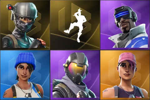 Elite Agent, Take The L, Blue Striker, Blue Team Leader, Rogue Agent, Rose Team Leader