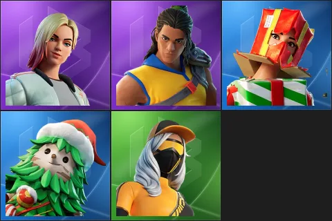 Jackie, Trailblazer Tai, Holiday Boxy, Winterfest Bushranger, Runway Racer