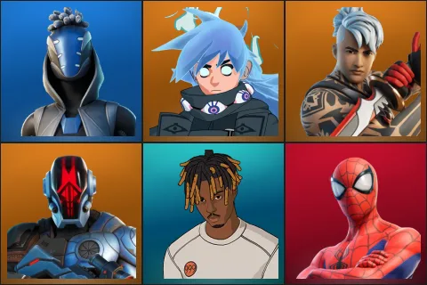 Sultura, Nezumi, Ronin, The Foundation, Slayer Juice WRLD, Spider-Man