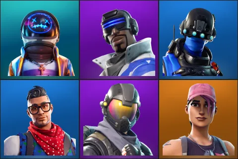Astro Jack, Blue Striker, Carbon Commando, Prodigy, Rogue Agent, Rose Team Leader