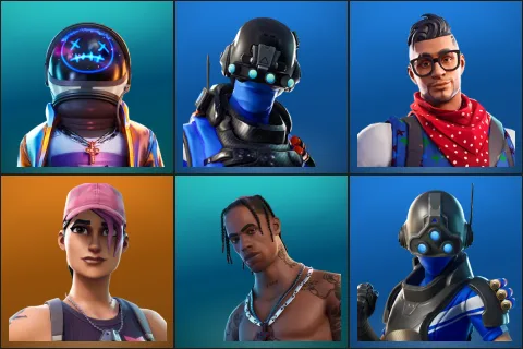 Astro Jack, Carbon Commando, Prodigy, Rose Team Leader, Travis Scott, Trilogy