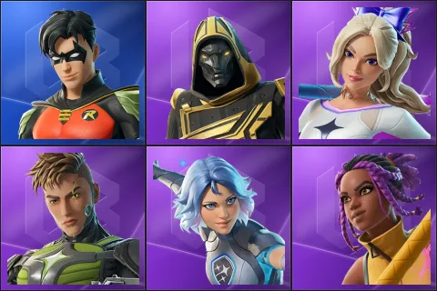 Robin, Blitz Knight, Haylee Skye, Killswitch, Lightrider, Marika