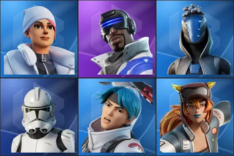 Blizzard Bomber, Blue Striker, Sultura, Clone Trooper, Jun-Hwan, Lina Scorch