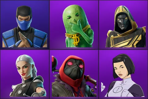 Sub-Zero (MK3), Big Dill, Blitz Knight, Cassidy Quinn, Dark Doggo, Dupli-Kate