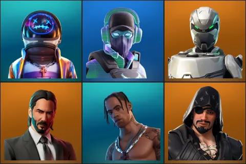 Astro Jack, Breakpoint, Eon, John Wick, Travis Scott, Blackheart