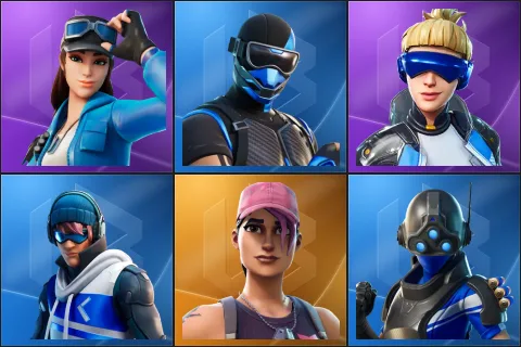 Cloud Striker, Fixer, Neo Versa, Point Patroller, Rose Team Leader, Trilogy
