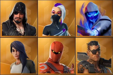 Blackheart, Catalyst, Fusion, Gear Specialist Maya, Hybrid, Joey