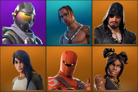 Rogue Agent, Travis Scott, Blackheart, Gear Specialist Maya, Hybrid, Luxe
