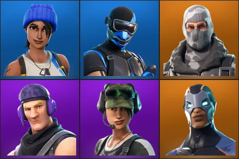 Blue Team Leader, Fixer, Havoc, Sub Commander, Trailblazer, Carbide