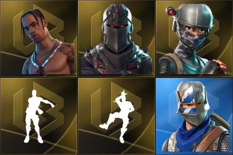 Travis Scott, Black Knight, Elite Agent, Floss, Take The L, Blue Squire