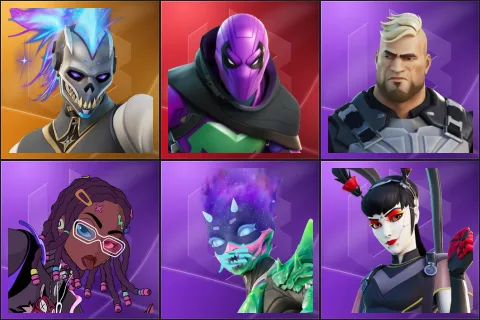 Renzo the Destroyer, Prowler, Gunnar, Imani, Mystica, Tsuki 2.0