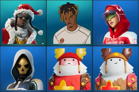 Santa Dogg, Slayer Juice WRLD, Arctic Adeline, Gold Blooded Ace, Guff Gringle, Sled Ready Guff