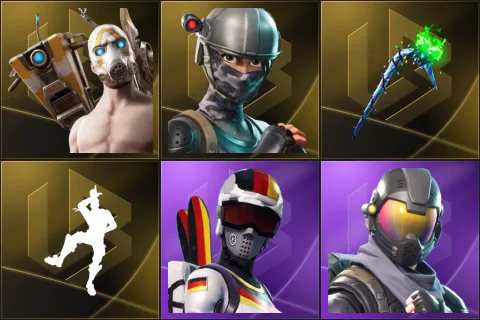 Psycho Bandit, Elite Agent, Merry Mint Axe, Take The L, Mogul Master (GER), Rogue Agent