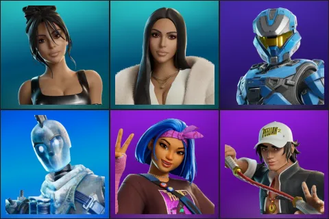 Iconic Kim Kardashian, Kim Kardashian, UNSC Spartan, Glacial Dummy, Carina, Carter Wu