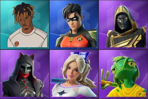 Slayer Juice WRLD, Robin, Blitz Knight, Felina, Haylee Skye, Ziggy
