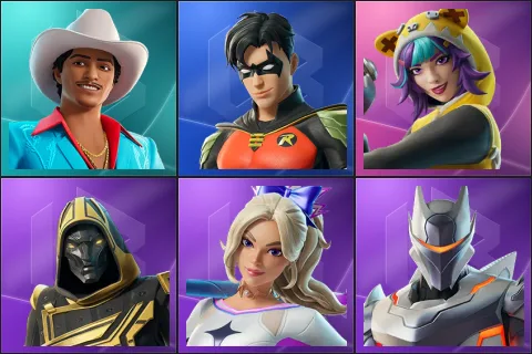 Die With A Smile Bruno, Robin, Bernie, Blitz Knight, Haylee Skye, O.M.E.G.A. Suit Alpha