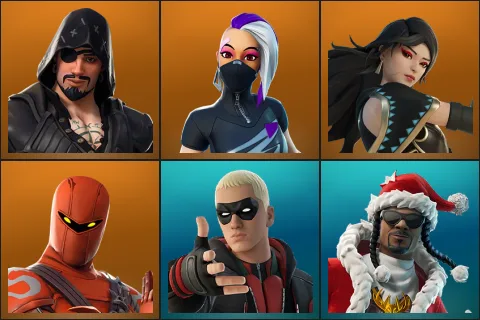 Blackheart, Catalyst, Era, Hybrid, Rap Boy, Santa Dogg