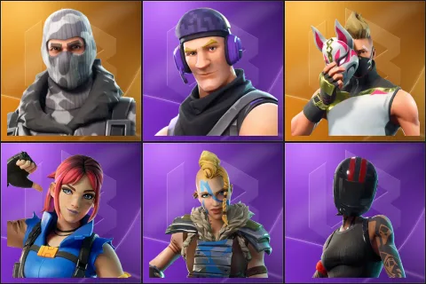 Havoc, Sub Commander, Drift, Explorer Emilie, Huntress, Redline