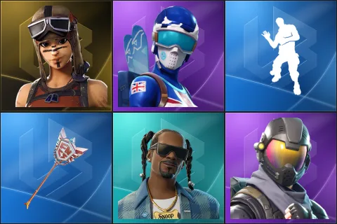 Renegade Raider, Mogul Master (GBR), Laugh It Up, The Axe of Champions 2.0, Snoop Dogg, Rogue Agent