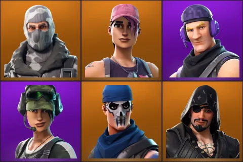 Havoc, Rose Team Leader, Sub Commander, Trailblazer, Warpaint, Blackheart