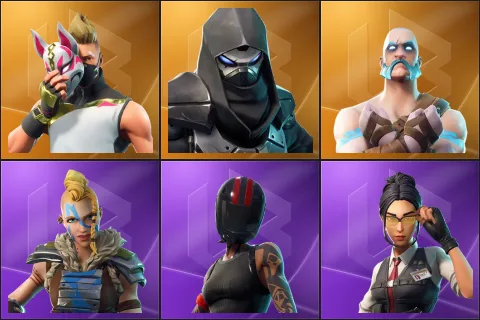 Drift, Enforcer, Ragnarok, Huntress, Redline, Rook