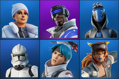 Blizzard Bomber, Blue Striker, Sultura, Clone Trooper, Jun-Hwan, Lina Scorch
