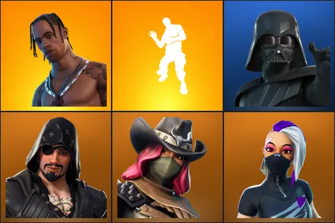 Travis Scott, Laugh It Up, Darth Vader, Blackheart, Calamity, Catalyst