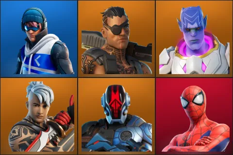 Point Patroller, Joey, Kymera, Ronin, The Foundation, Spider-Man