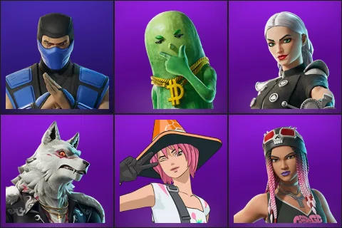 Sub-Zero (MK3), Big Dill, Cassidy Quinn, Fletcher Kane, Joss, Keisha Cross