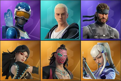 Mogul Master, Slim Shady, Solid Snake, Era, Kado Thorne, Mizuki