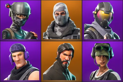 Elite Agent, Havoc, Rogue Agent, Sub Commander, The Reaper, Trailblazer