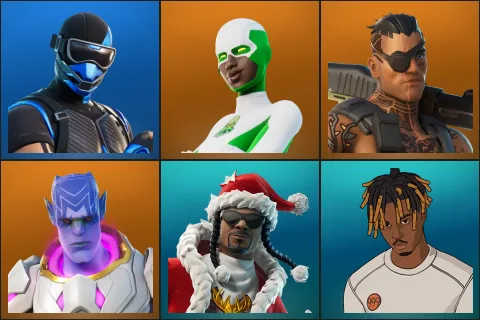 Fixer, Backlash, Joey, Kymera, Santa Dogg, Slayer Juice WRLD