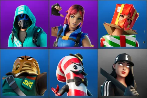 Surf Strider, Explorer Emilie, Holiday Boxy, Major Mancake, Mr. Dappermint, Ruby Shadows