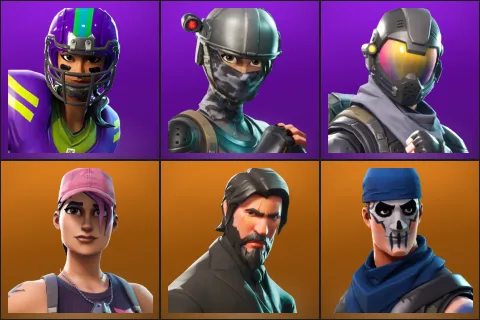 Blitz, Elite Agent, Rogue Agent, Rose Team Leader, The Reaper, Warpaint