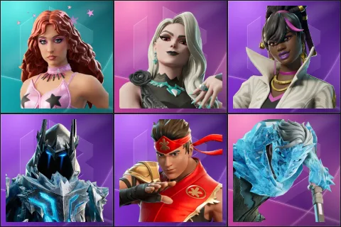 Chappell Roan, Carletta, Danica, Exalted Ice King, FIRE Master Kai, Gale