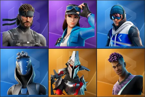 Solid Snake, Cloud Striker, Point Patroller, Sultura, Eternal Knight, Fade
