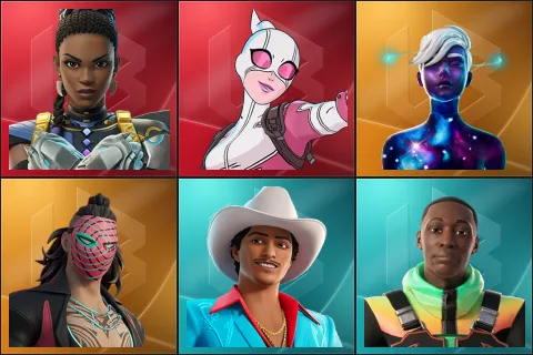 Shuri, Gwenpool, Galaxy Scout, Kado Thorne, Die With A Smile Bruno, Khaby Lame