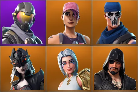 Rogue Agent, Rose Team Leader, Warpaint, Arachne, Ark, Blackheart